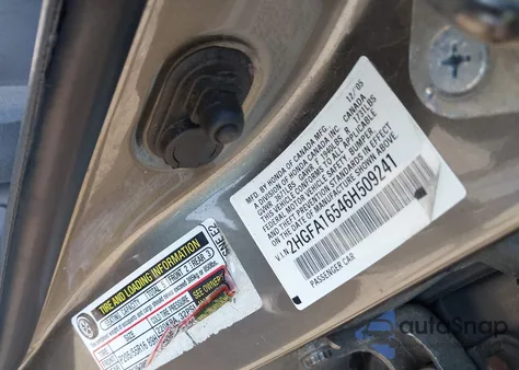 2006 Honda Civic Lx from USA, damaged, VIN 2HGFA16546H509241